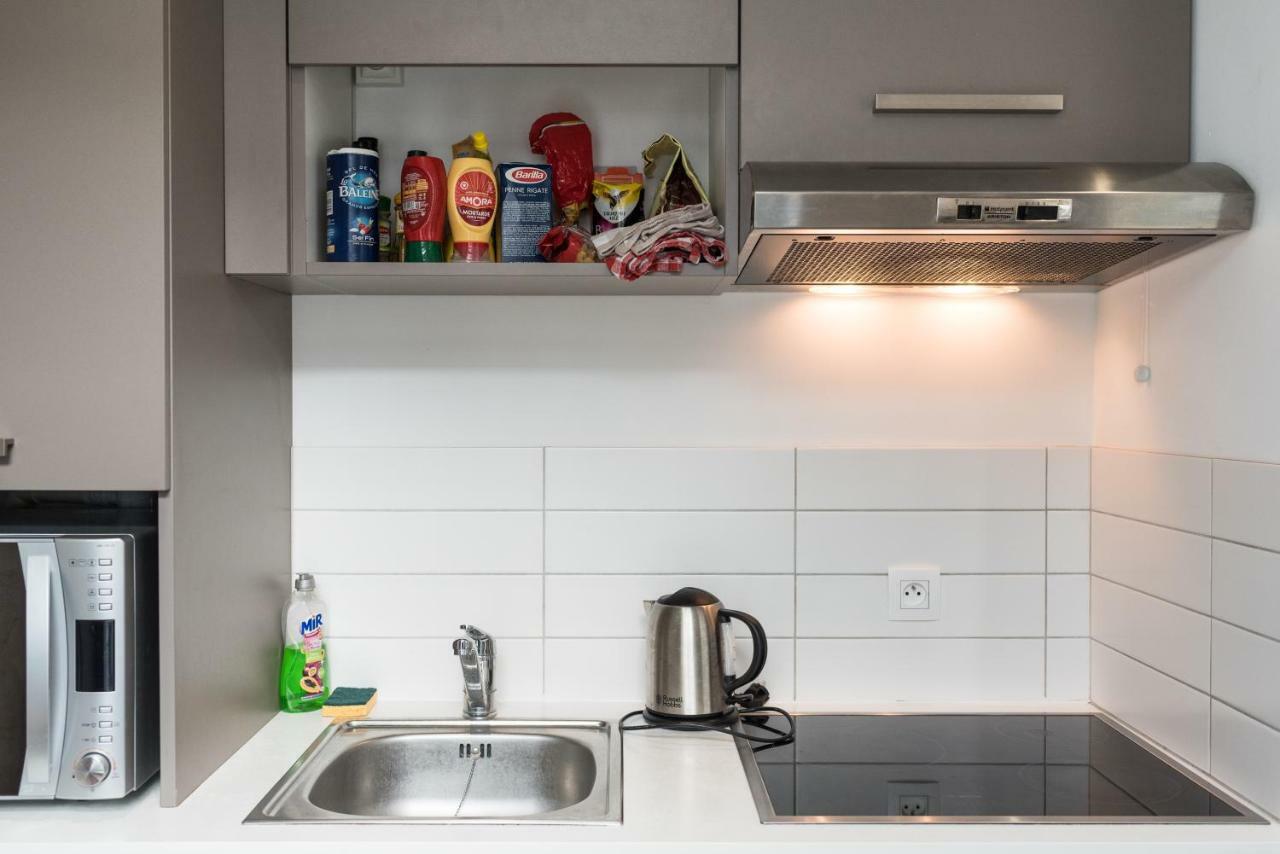 Appart République parking privé gratuit Lilla Esterno foto